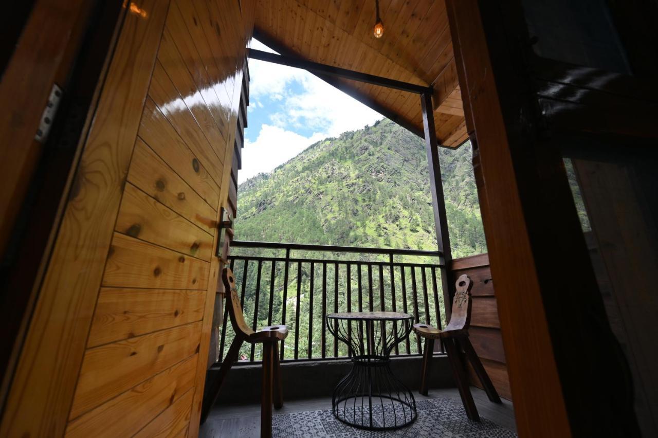 The Hillside Hotel Kasol Ngoại thất bức ảnh
