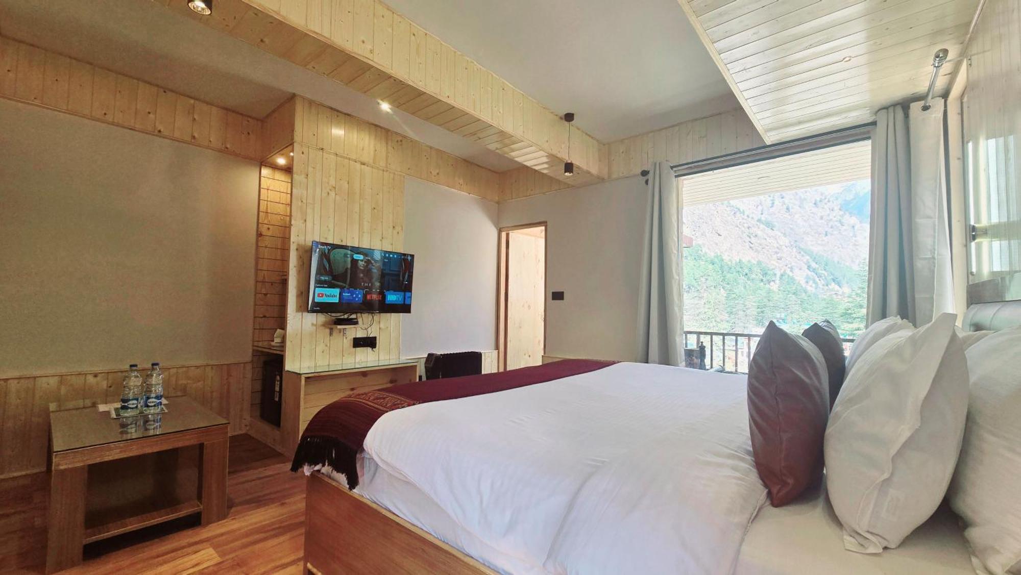 The Hillside Hotel Kasol Ngoại thất bức ảnh