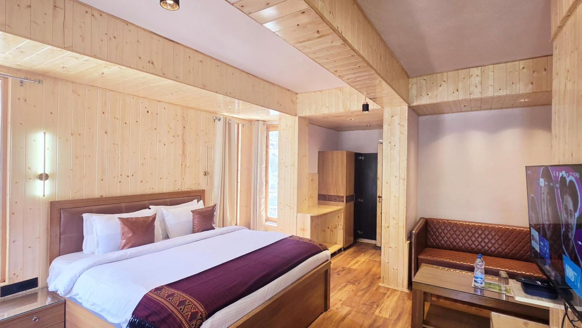 The Hillside Hotel Kasol Ngoại thất bức ảnh